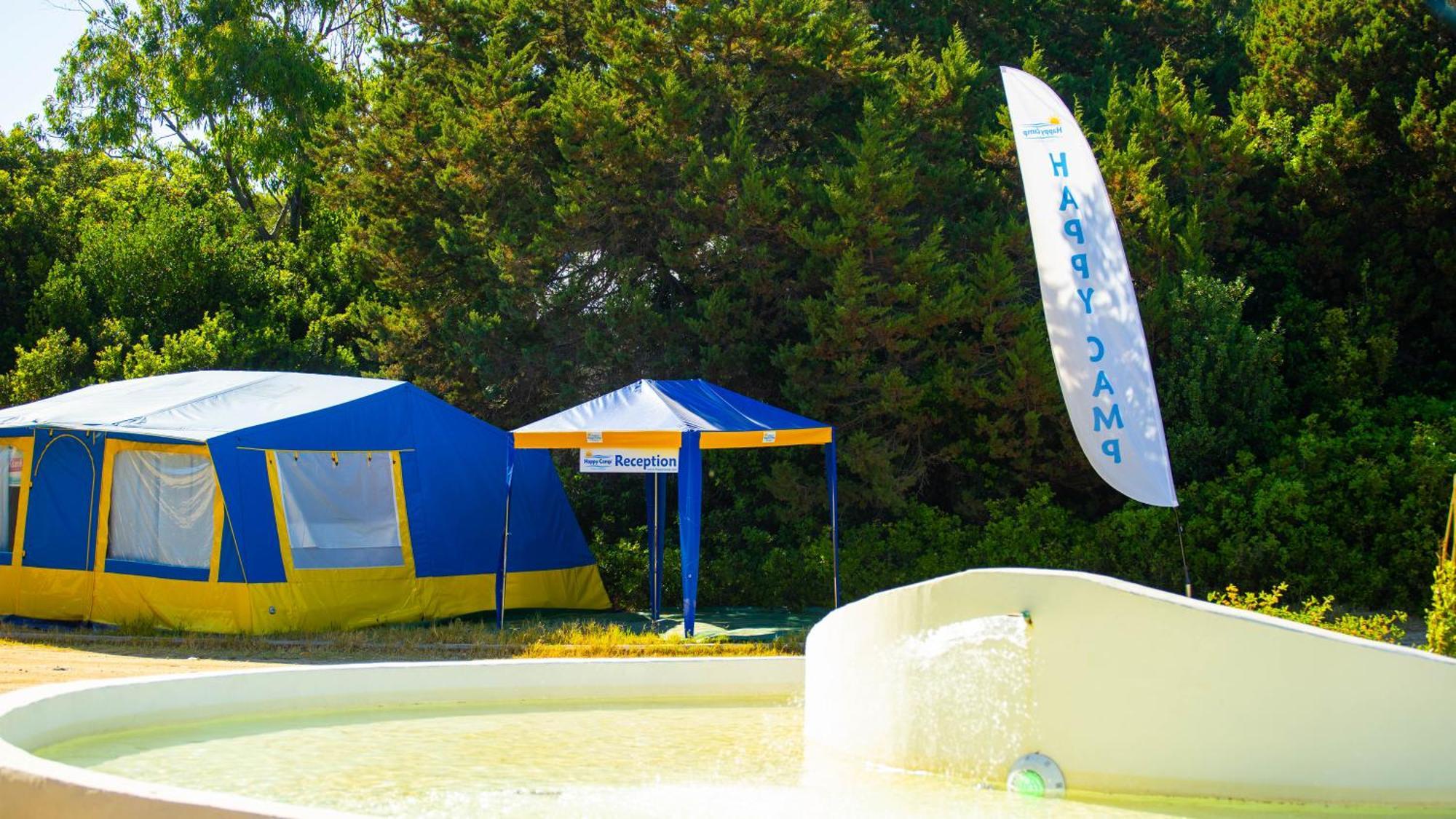 Happy Camp Mobile Homes In Camping Village Baia Paradiso Badesi Esterno foto